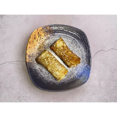 Блины с творогом