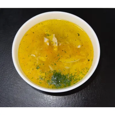 Лапша c курицей